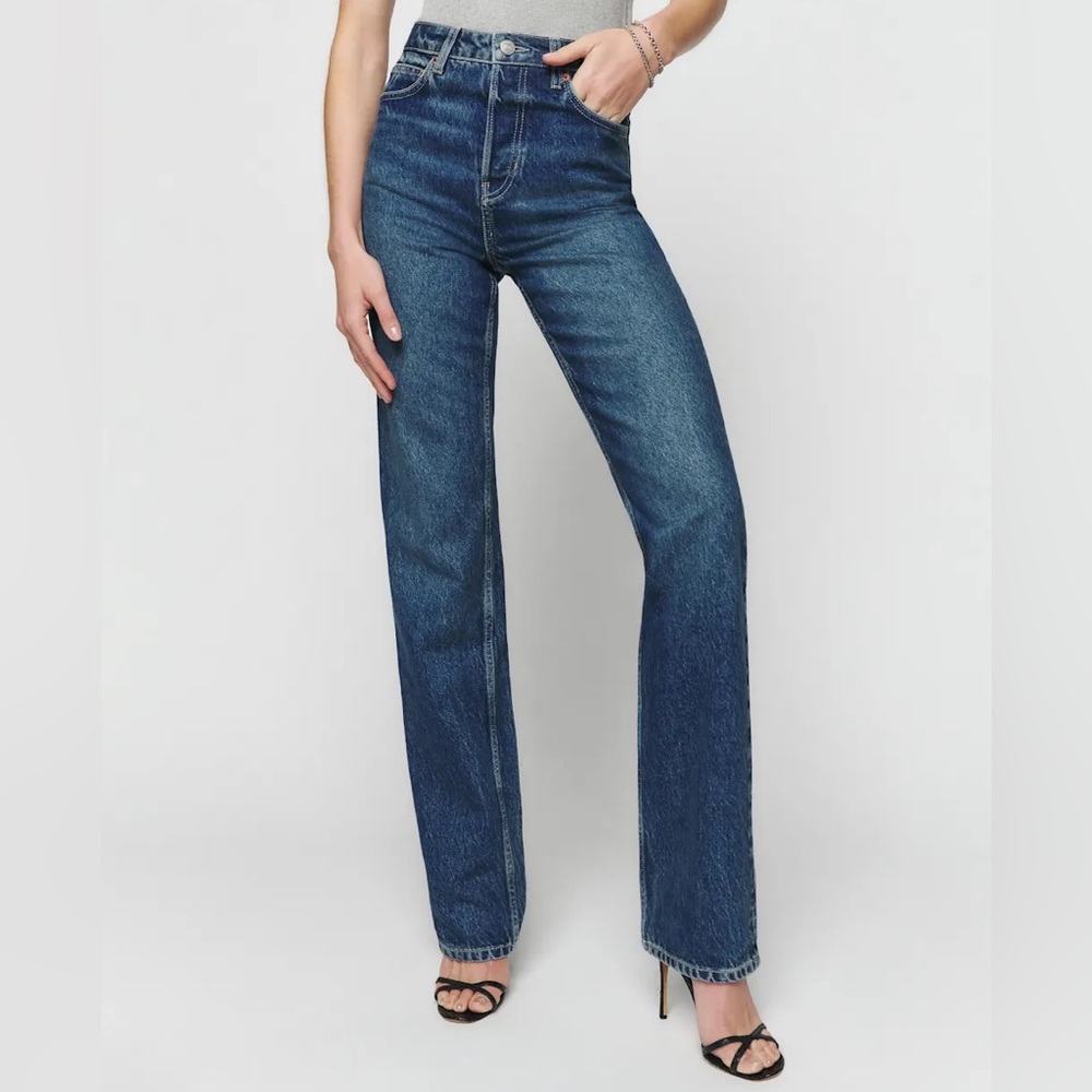 Reformation Cynthia High Rise Jean in Lanier
Like new